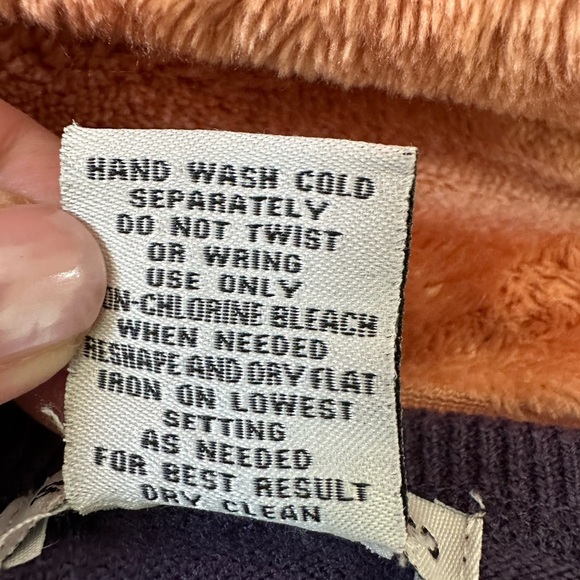 Sweet Romeo Purple Crew Neck Sweater Soft Knit Classic - Picture 4 of 4